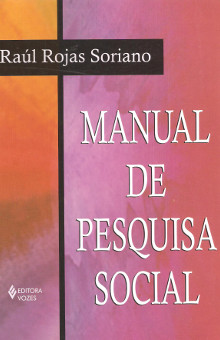 portada libro Manual de pesquisa social raúl rojas soriano