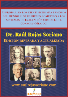 portada libro Reprobarian cientificos conacyt mexico... raúl rojas soriano